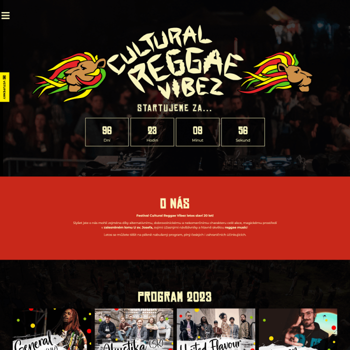 Cultural Reggae Vibez web